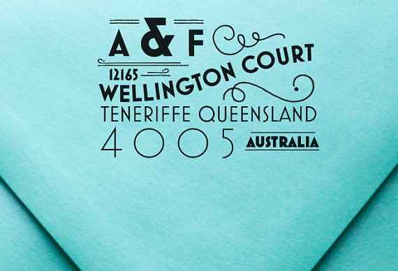 Return Address Stamp