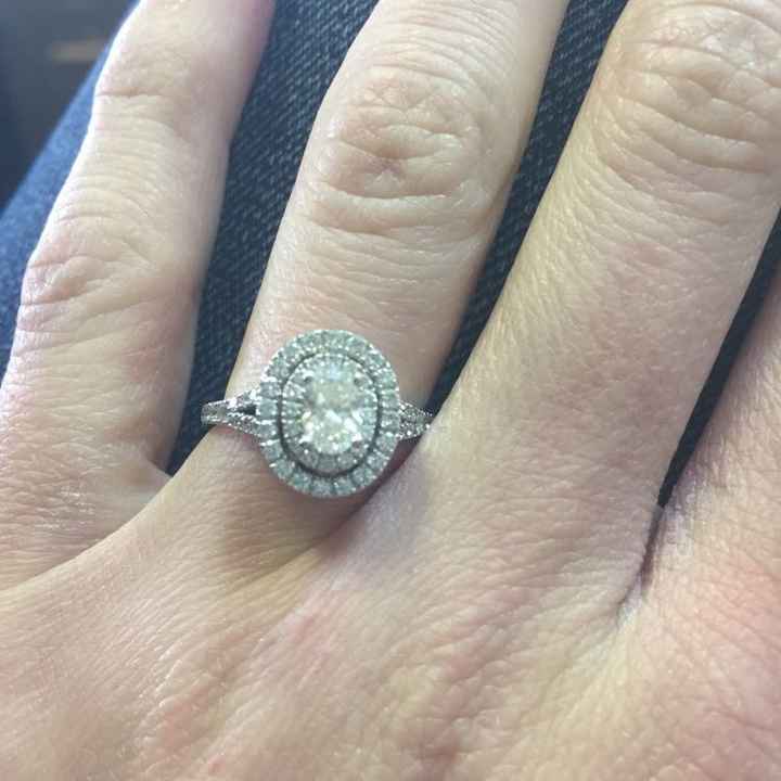 Let's see your engagement rings
