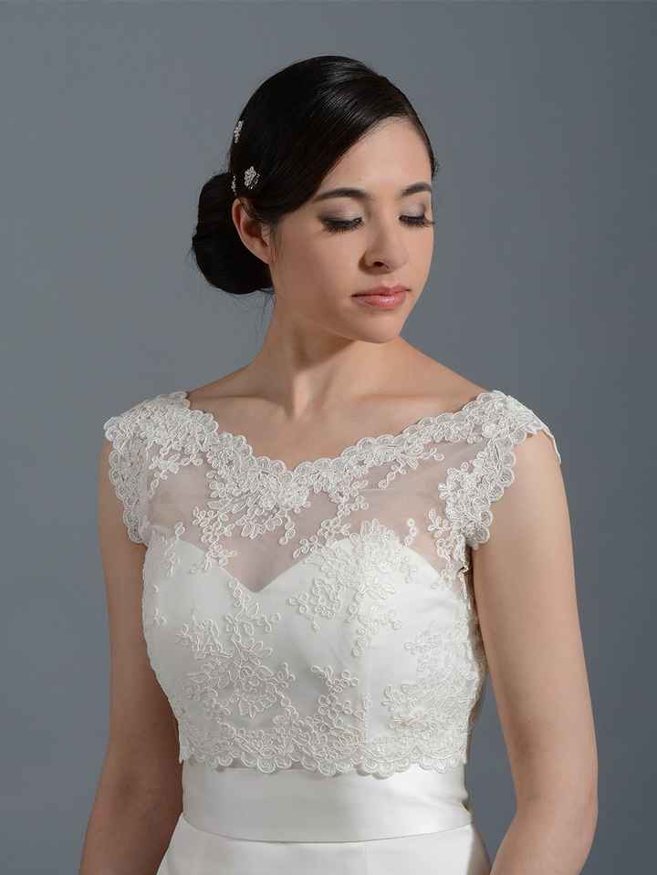 Anyone else looking for a Jacket/Bolero for their wedding dress? Yes, I've googled it.