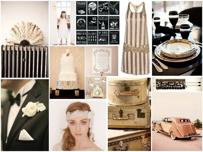 Great Gastby Themed wedding........Need Ideas please help