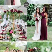  Rustic Burgundy and Blush