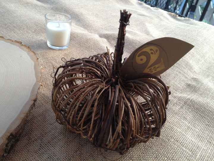 My DIY centerpieces/table numbers!! (pics)