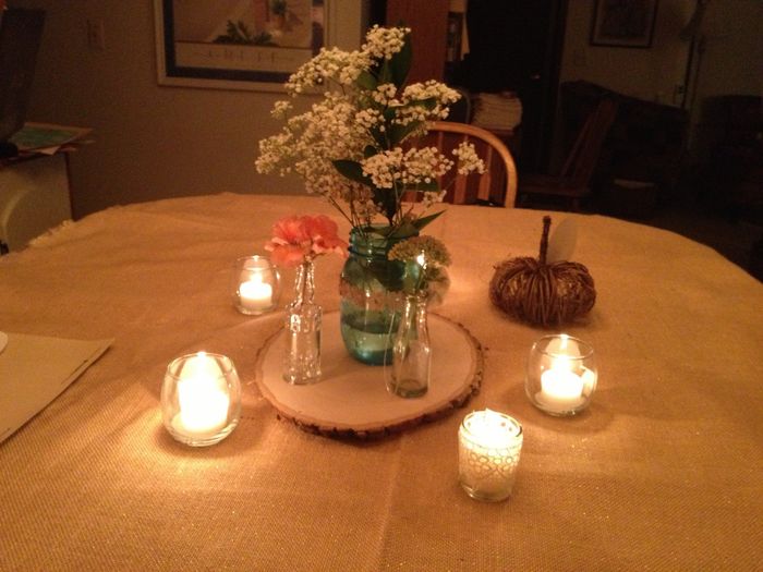My DIY centerpieces/table numbers!! (pics)