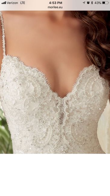 Close up of beading