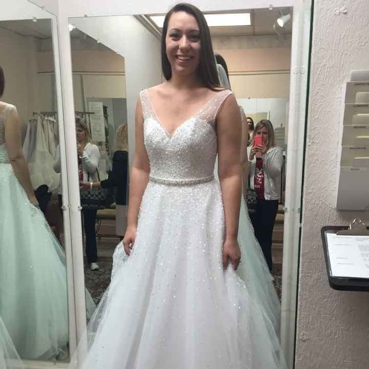 Let's see your wedding dresses.