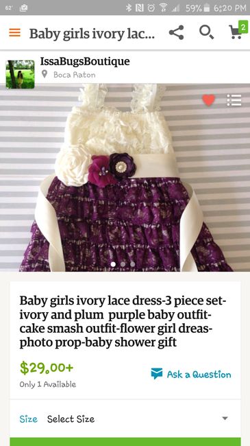 Flower girl dress