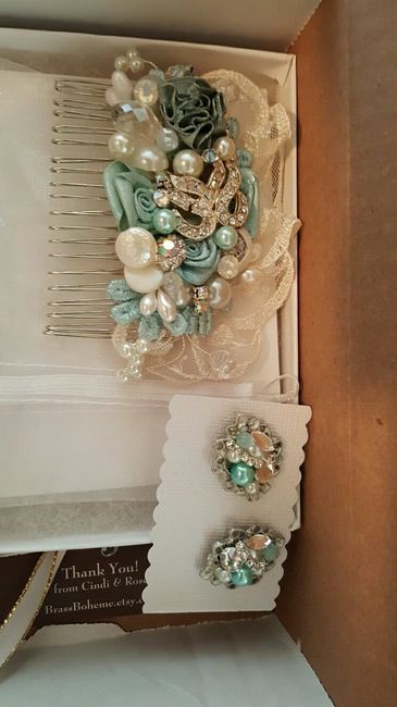 Show me your wedding day jewelry!