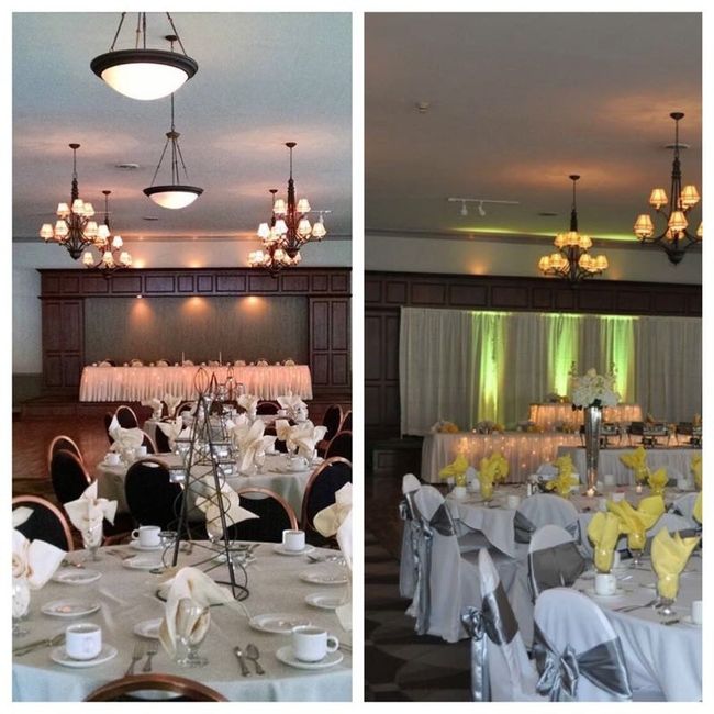 Clash of the wedding colors