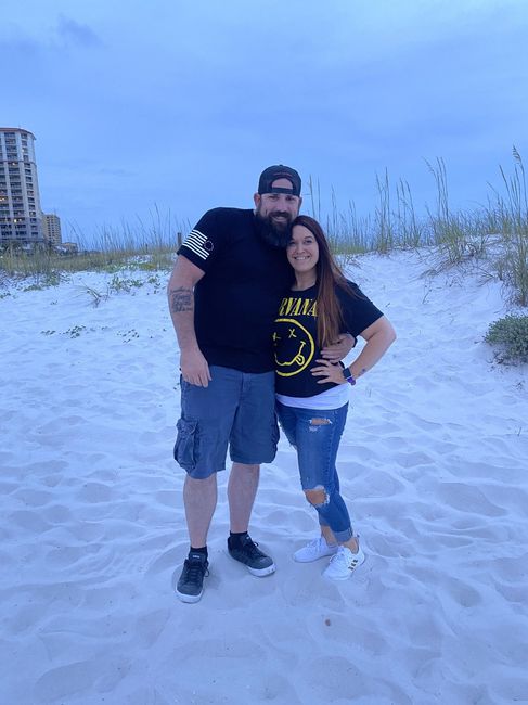 My fiance and I 