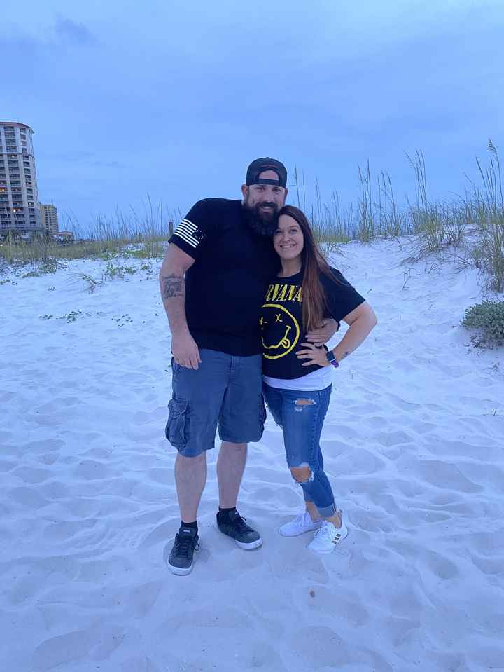 My fiance and I 
