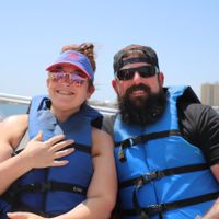 Showing our love for Florida, last year on vacation