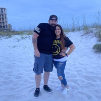 My fiance and I 