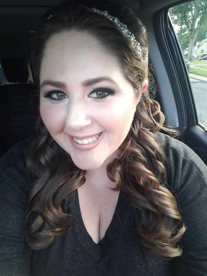 Hair and makeup trial! - 1