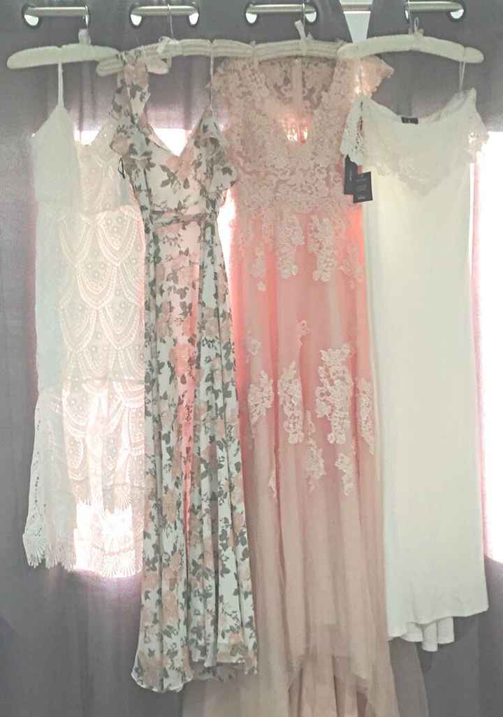 Bridesmaid’s dresses are finally done. - 1
