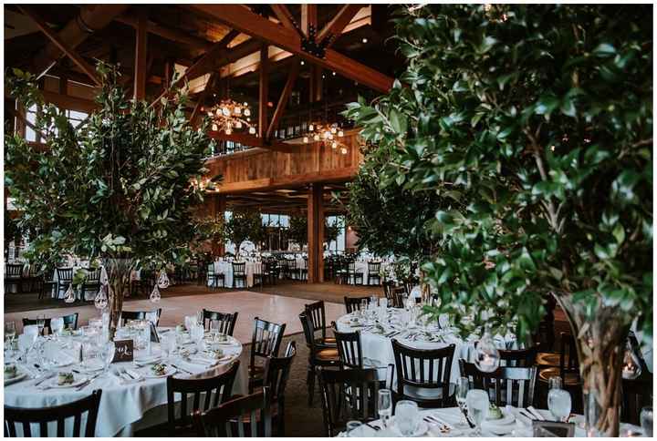 My venue / Someone else's wedding.