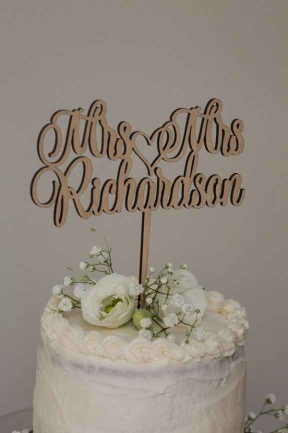 Let's see those cake toppers!