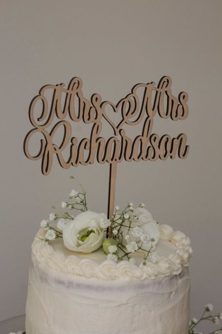 Let's see those cake toppers!