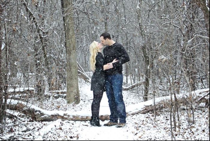 WeddingWire Winter Games: Snowy Engagement Pictures or Snowy Wedding Pics? 6