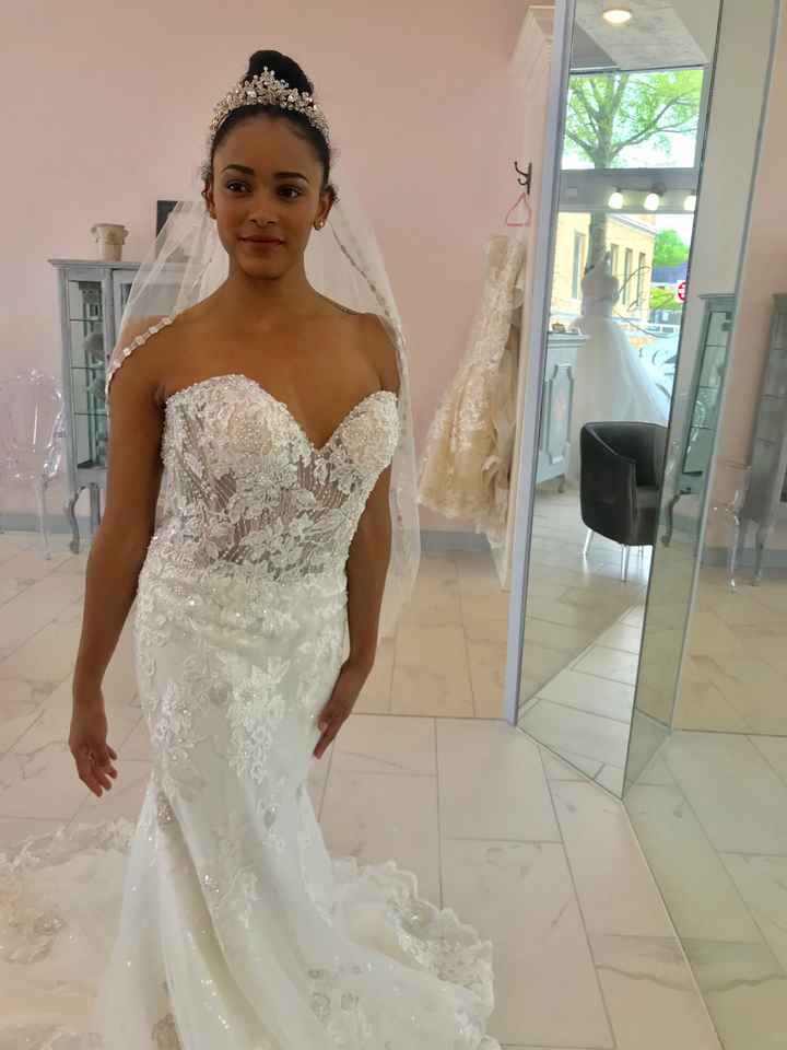 Picked up my dress! 😍 - 1