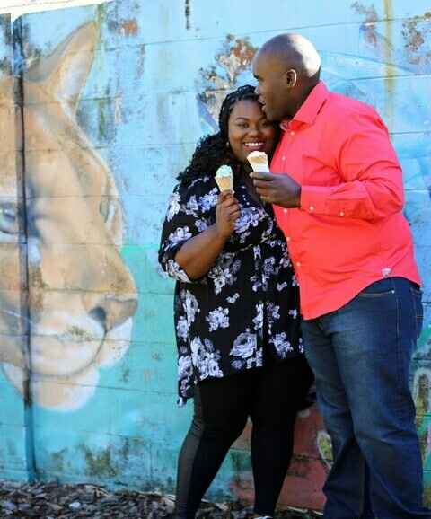 Engagement photo props