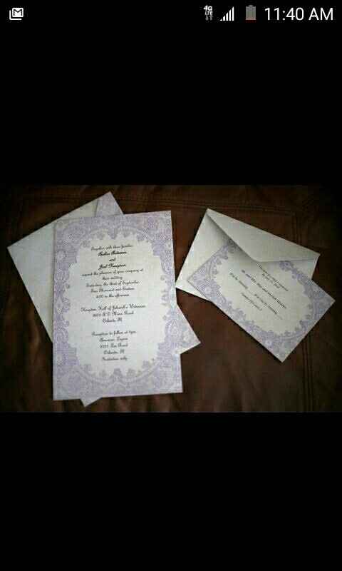 Let's see your invites!