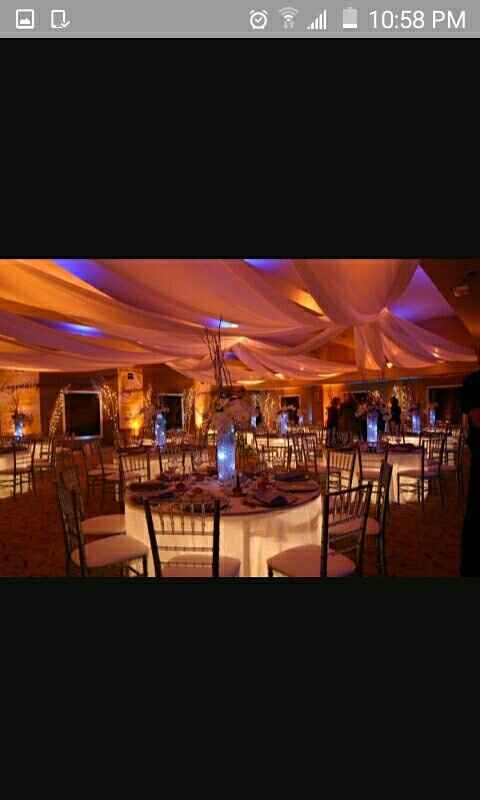 Lights under table for reception... Yay or Nay?