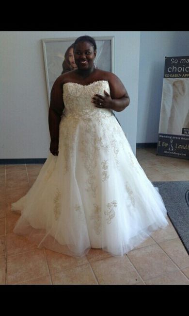 Plus size Bride