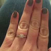 Anyone get crap for the size of their engagement ring?