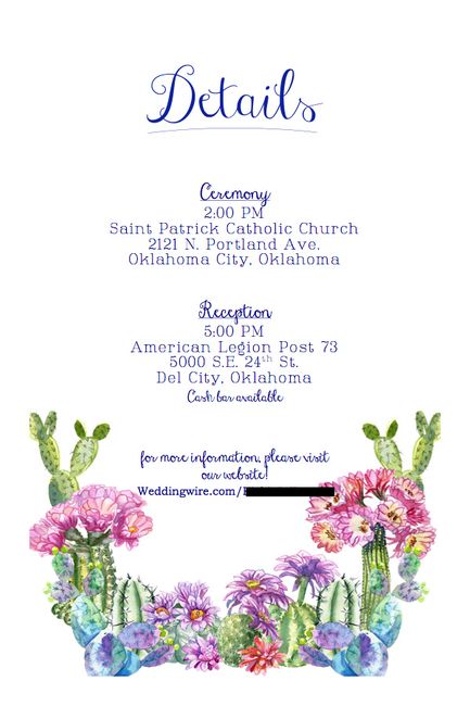The Details card.