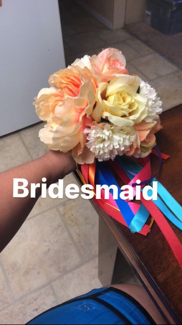 Finished Bridal party bouquets ❤️ - 3