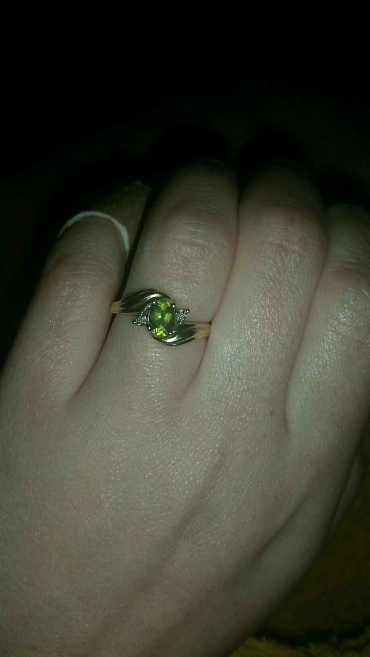 Family heirloom engagement ring from a failed mairage? - 1