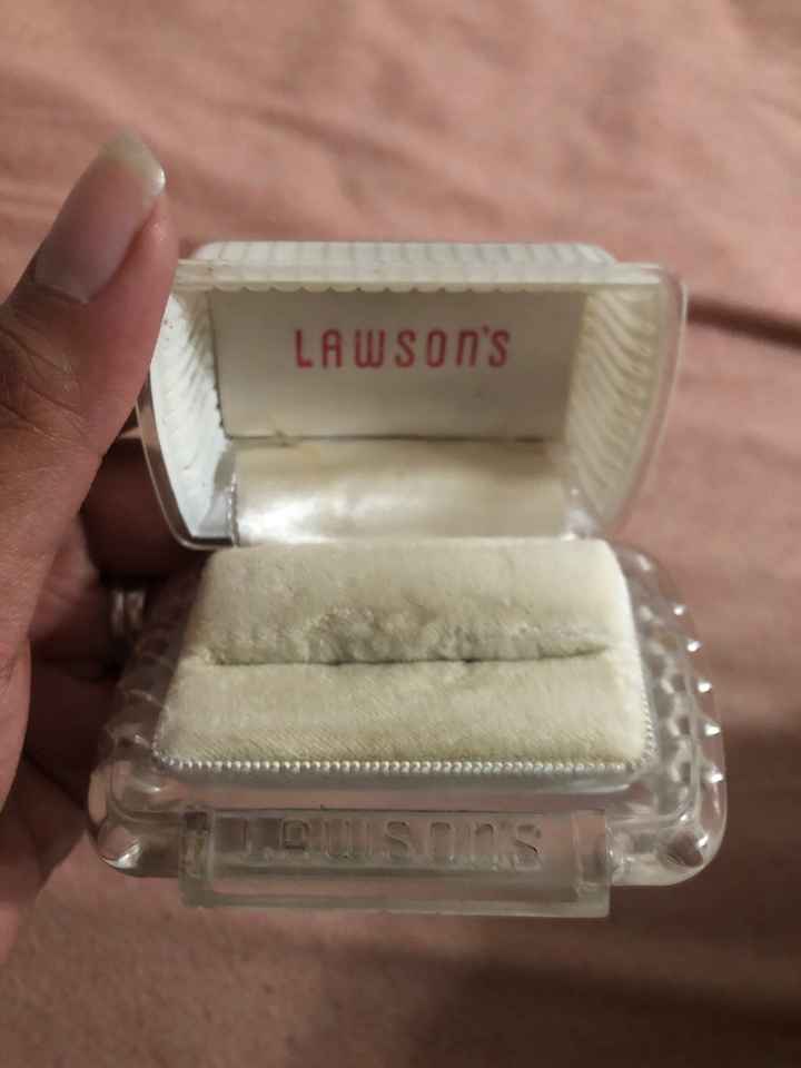 Share what you’re holding your rings in for the ceremony! :-) - 2