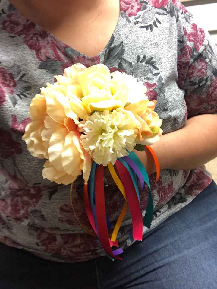 Finished Bridal party bouquets ❤️ - 1