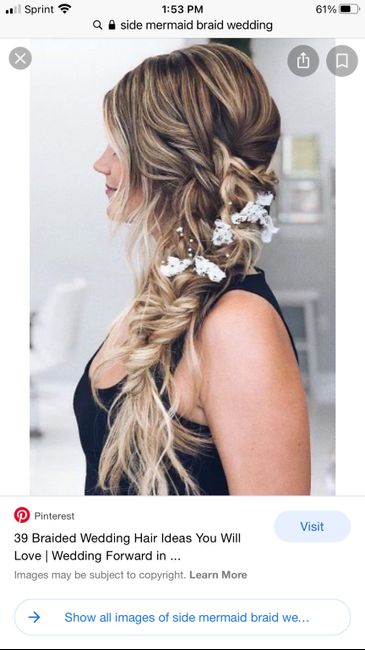 Brides with long hair - Post your bridal hair please ❤️ 7