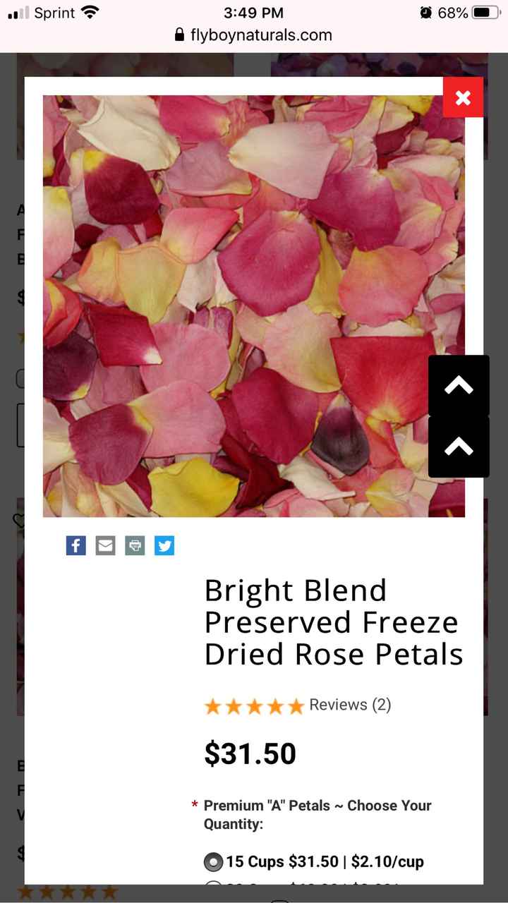 Flowers - artificial and real petals? - 2