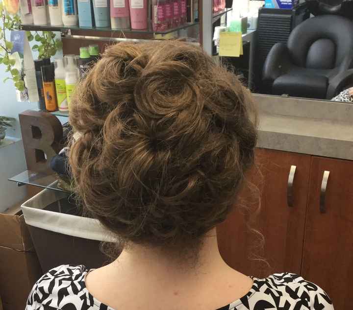 Hair trial-what do you think?? More in the comments!