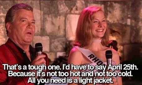 Best time for outdoor wedding!?