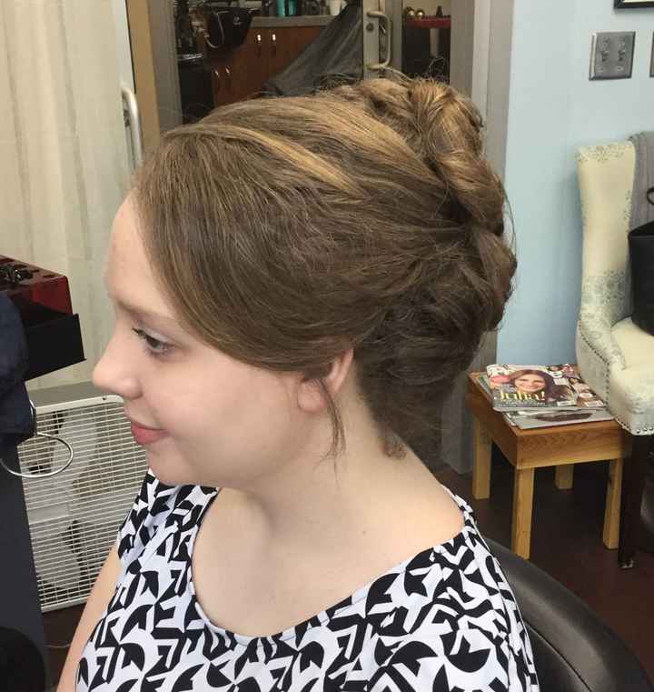 Hair trial-what do you think?? More in the comments!