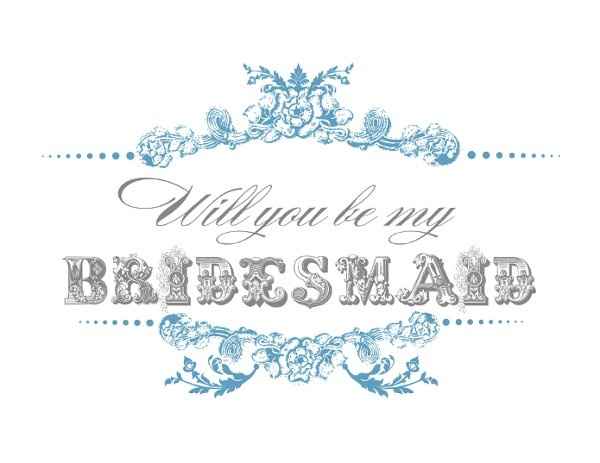 Target will you be my bridesmaid store