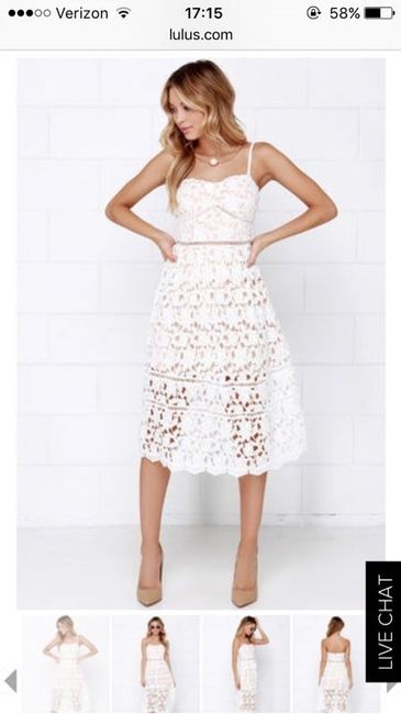 Finally found my Rehearsal Dress!
