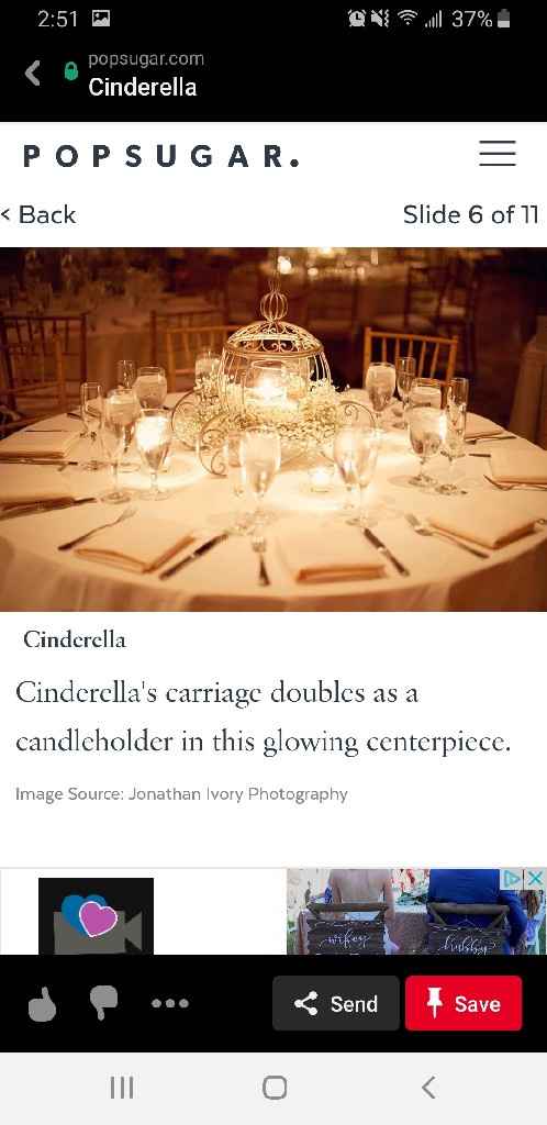 Disney wedding centerpieces - 1