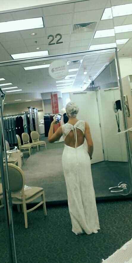 Wedding dress drama!!