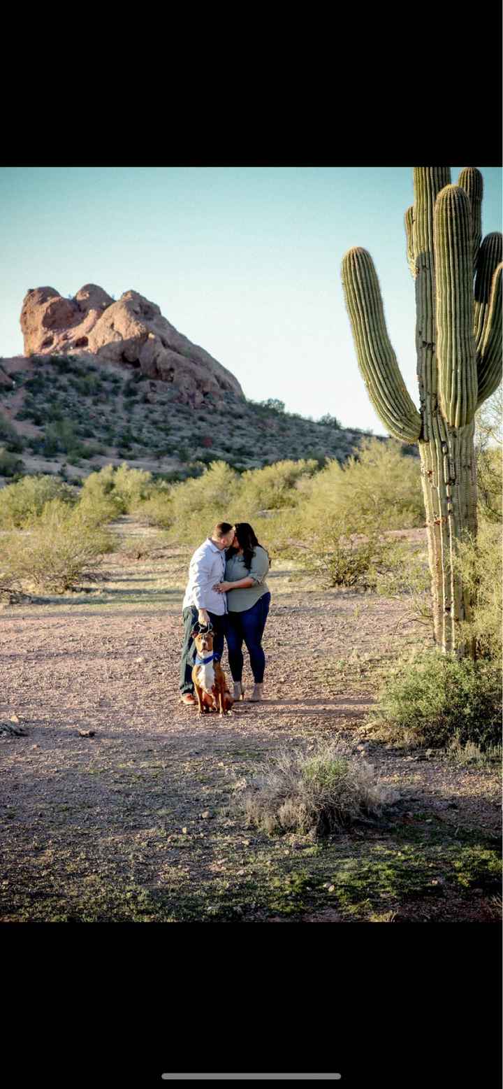 Admidst the Covid-19 panic, post your favorite picture from your engagement shoot. - 1