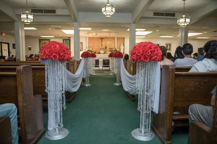 What's everyone doing for church decorations? (if your ceremony is at a church!)