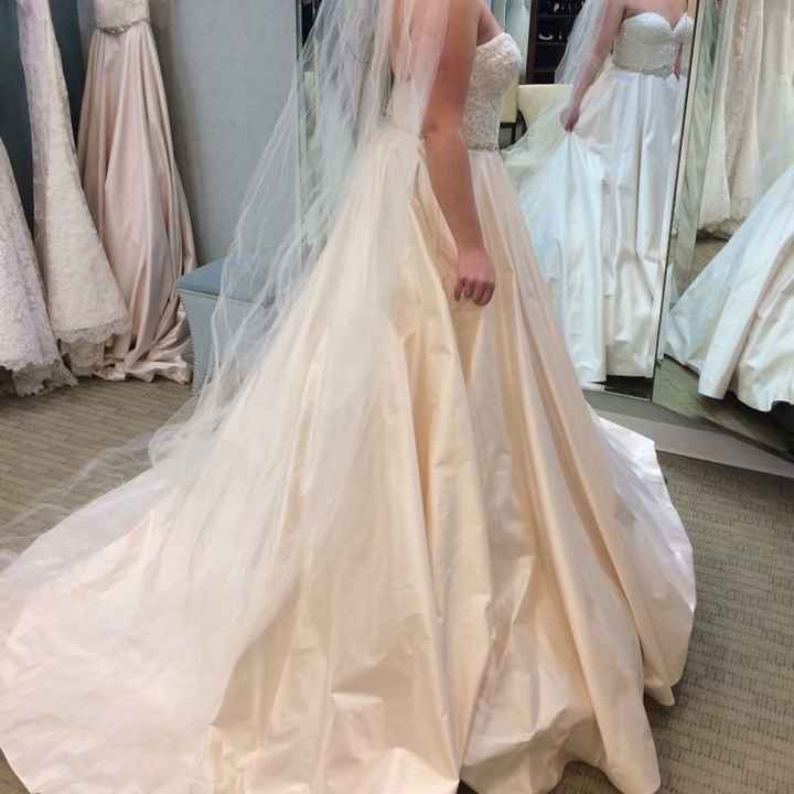 Let's see your wedding dresses.