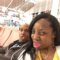 Acting silly in the Airport