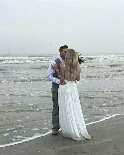 Affordable Beach Wedding Dress - 1