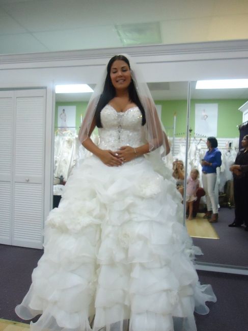 My Wedding Dress.. opinions please!!! :)