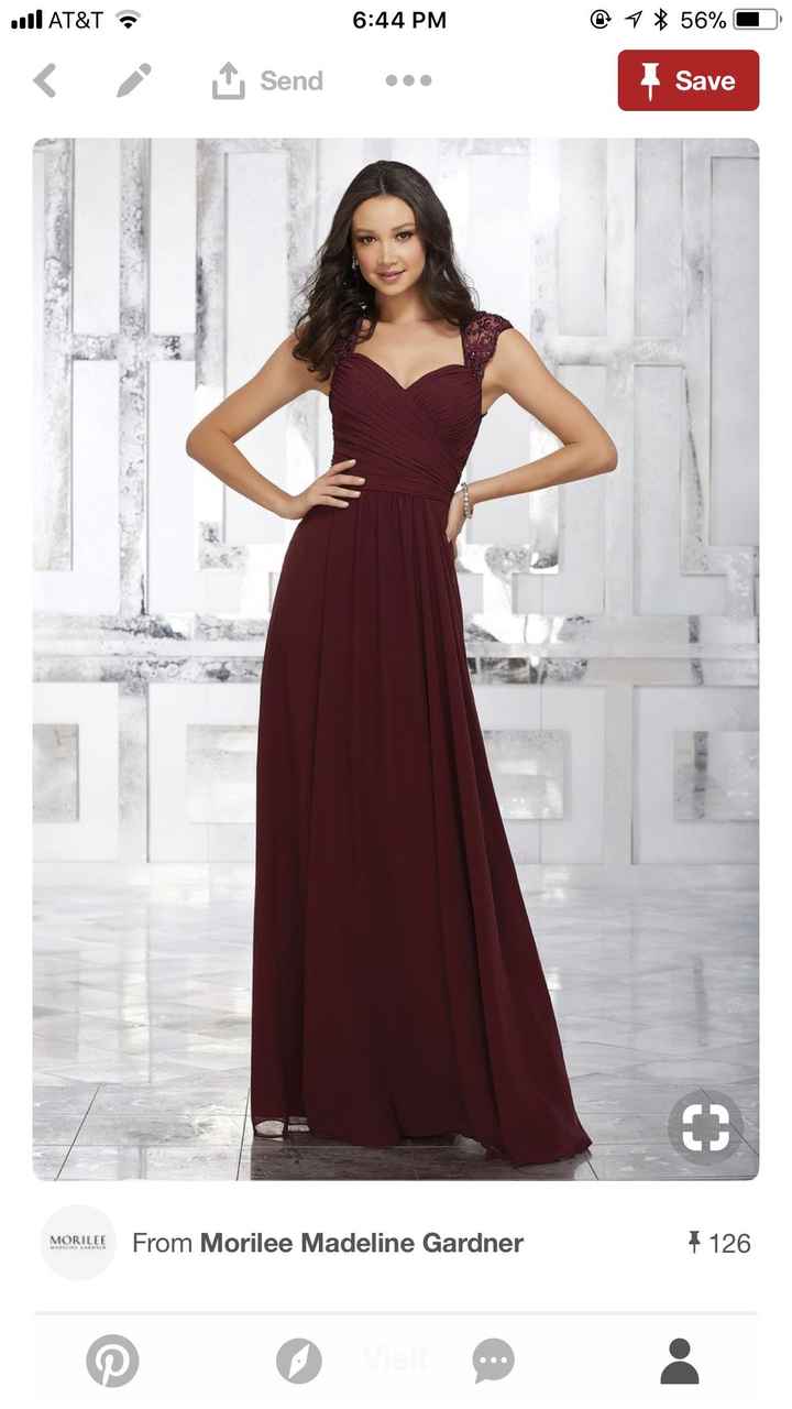  Which bridesmaid dresses would you choose - 1