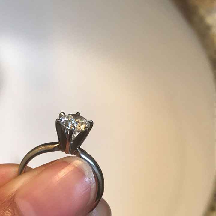 Fiancé got scammed on engagement ring? Venting - 1